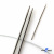 Спицы для вязания металлические d-2.5 мм круговые на тросике 53 см - купить в Новошахтинске. Цена: 53.90 руб.