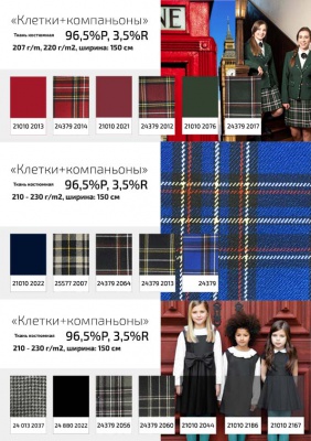 Ткань костюмная 21010 2023, 225 гр/м2, шир.150см, цвет красный - купить в Новошахтинске. Цена 390.73 руб.