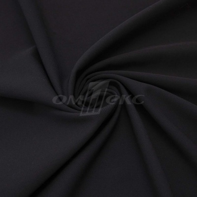 Ткань костюмная "Меган", 78%P 18%R 4%S, 205 г/м2 ш.150 см, цв-черный (Black) - купить в Новошахтинске. Цена 392.32 руб.