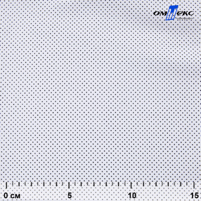 Ткань сорочечная Этна, 120 г/м2, 58% пэ,42% хл, (арт.112) принтованная, шир.150 см, горох - купить в Новошахтинске. Цена 356.25 руб.