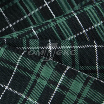 Ткань костюмная Клетка 25577, т.зеленый/зеленый./ч/бел, 230 г/м2, шир.150 см - купить в Новошахтинске. Цена 539.74 руб.