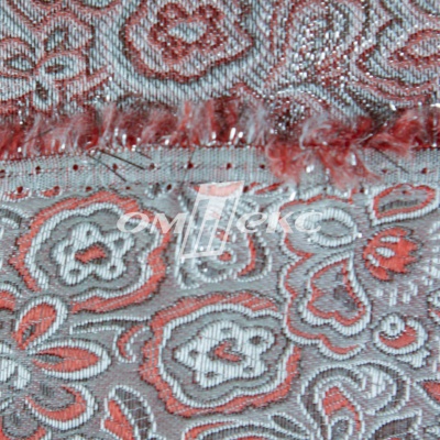 Ткань костюмная жаккард, 135 гр/м2, шир.150см, цвет красный№12 - купить в Новошахтинске. Цена 441.92 руб.