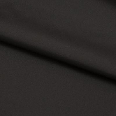 Курточная ткань Дюэл Middle (дюспо), WR PU Milky, Black/Чёрный 80г/м2, шир. 150 см - купить в Новошахтинске. Цена 123.45 руб.