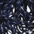 Шнурки #107-19, круглые 130 см, двухцветные цв.тём.синий/белый - купить в Новошахтинске. Цена: 22.14 руб.