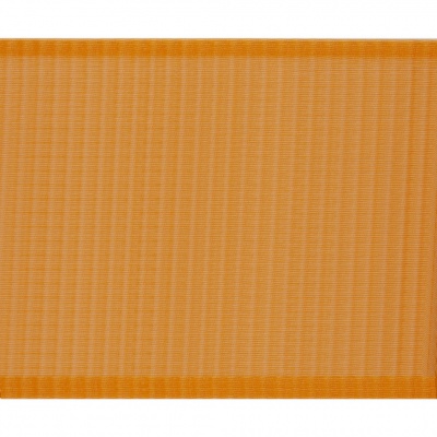 Лента капроновая "Гофре", шир. 110 мм/уп. 50 м, цвет оранжевый - купить в Новошахтинске. Цена: 26.93 руб.
