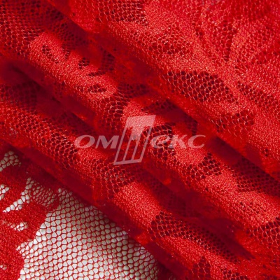 Кружевное полотно стрейч 15A29/RED, 105 гр/м2, шир.155см - купить в Новошахтинске. Цена 2 101.46 руб.