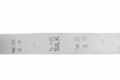 Состав и уход за тк.100% Silk (4000 шт) - купить в Новошахтинске. Цена: 737.09 руб.