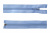 Спиральная молния Т5 351, 40 см, автомат, цвет св.голубой - купить в Новошахтинске. Цена: 13.03 руб.