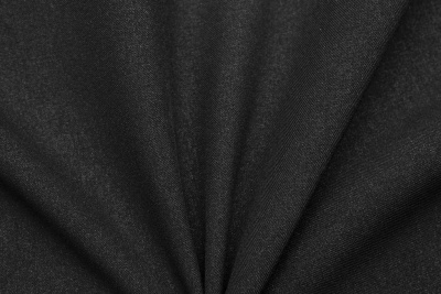 Ткань костюмная 24880 2022, 220 гр/м2, шир.150см, цвет чёрный - купить в Новошахтинске. Цена 451 руб.