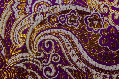 Ткань костюмная жаккард №9, 140 гр/м2, шир.150см, цвет фиолет - купить в Новошахтинске. Цена 387.20 руб.