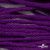 Шнур плетеный d-6 мм, круглый 70% хлопок 30% полиэстер, уп.90+/-1 м, цв.1084-фиолет - купить в Новошахтинске. Цена: 588 руб.