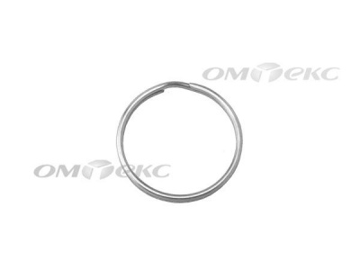 Кольцо металлическое d-20 мм, цв.-никель - купить в Новошахтинске. Цена: 3.19 руб.