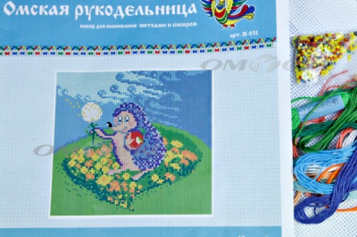 ОМБН-2 Набор для вышивания (бисер+мулине) - купить в Новошахтинске. Цена: 197.50 руб.