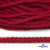 Шнур плетеный d-6 мм, круглый 70% хлопок 30% полиэстер, уп.90+/-1 м, цв.1064-красный - купить в Новошахтинске. Цена: 588 руб.