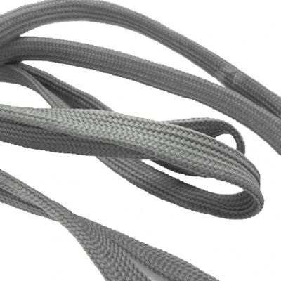 Шнурки т.5 80 см серый - купить в Новошахтинске. Цена: 16.76 руб.