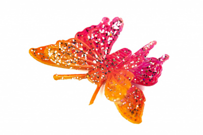 Бабочка декоративная пластиковая #10 - купить в Новошахтинске. Цена: 7.09 руб.