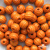 0309-Бусины деревянные "ОмТекс", 16 мм, упак.50+/-3шт, цв.003-оранжевый - купить в Новошахтинске. Цена: 62.22 руб.