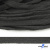 Шнур плетеный d-8 мм плоский, 70% хлопок 30% полиэстер, уп.85+/-1 м, цв.1026-серый - купить в Новошахтинске. Цена: 735 руб.