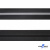 Рулонная молния с покрытием PVC спираль тип 3 (упак.270м) -черная с полосой СВО - купить в Новошахтинске. Цена: 12.74 руб.