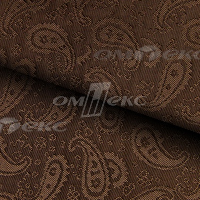 Ткань подкладочная жаккард Р14098, 19-1217/коричневый, 85 г/м2, шир. 150 см, 230T - купить в Новошахтинске. Цена 166.45 руб.