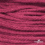 Шнур плетеный d-6 мм, 70% хлопок 30% полиэстер, уп.90+/-1 м, цв.1068-фуксия - купить в Новошахтинске. Цена: 588 руб.