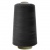 Швейные нитки (армированные) 28S/2, нам. 2 500 м, цвет чёрный - купить в Новошахтинске. Цена: 139.91 руб.