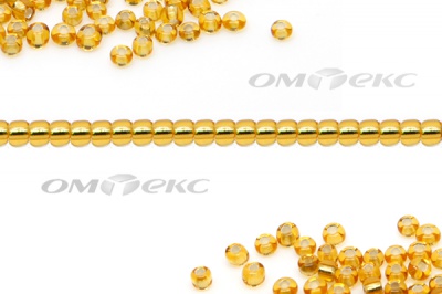 Бисер (SL) 11/0 ( упак.100 гр) цв.22 - золото - купить в Новошахтинске. Цена: 53.34 руб.