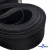 Регилиновая лента мягкая, пластик, шир.30мм, (уп.22+/-0,5м), цв.- чёрный - купить в Новошахтинске. Цена: 274.40 руб.