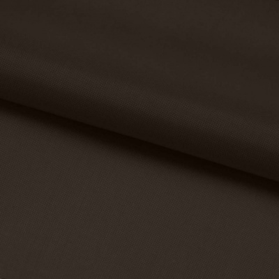 Ткань подкладочная Таффета 19-0712, антист., 54 гр/м2, шир.150см, цвет т.коричневый - купить в Новошахтинске. Цена 65.53 руб.