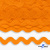 Тесьма вьюнчик 0381-0080, 8 мм/упак.33+/-1м, цвет 9511-оранжевый - купить в Новошахтинске. Цена: 107.26 руб.