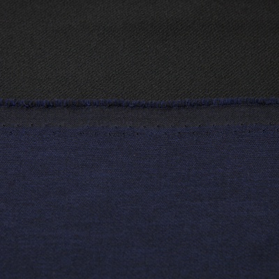 Ткань костюмная 26150 2009, 214 гр/м2, шир.150см, цвет т.синий - купить в Новошахтинске. Цена 362.24 руб.
