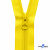 Спиральная молния Т5 131, 60 см, автомат, цвет жёлтый - купить в Новошахтинске. Цена: 14.21 руб.