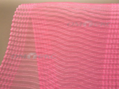 Лента капроновая "Гофре", шир. 110 мм/уп. 50 м, цвет розовый - купить в Новошахтинске. Цена: 35.60 руб.