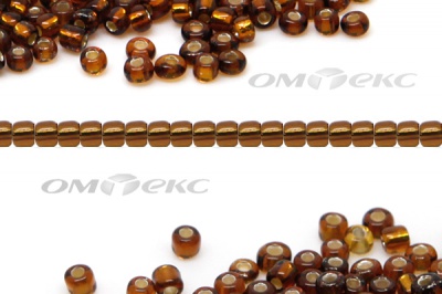 Бисер (SL) 11/0 ( упак.100 гр) цв.53 - коричневый - купить в Новошахтинске. Цена: 53.34 руб.