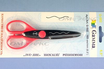 Ножницы G-502 детские 165 мм - купить в Новошахтинске. Цена: 292.21 руб.