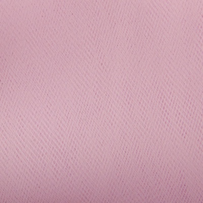 Фатин матовый 16-12, 12 гр/м2, шир.300см, цвет нежно-розовый - купить в Новошахтинске. Цена 96.31 руб.