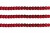Пайетки "ОмТекс" на нитях, SILVER-BASE, 6 мм С / упак.73+/-1м, цв. 3 - красный - купить в Новошахтинске. Цена: 468.37 руб.