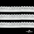 Резинка бельевая ажурная #123-11, шир.11 мм, цв.белый - купить в Новошахтинске. Цена: 7.23 руб.