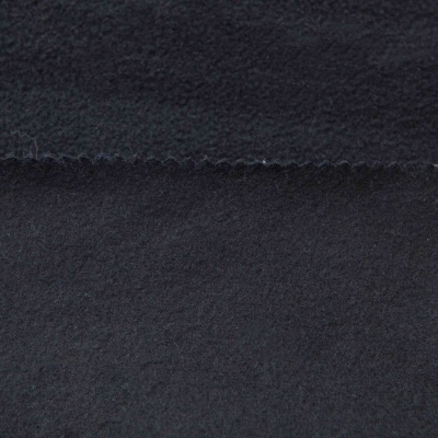 Флис DTY, 180 г/м2, шир. 150 см, цвет чёрный - купить в Новошахтинске. Цена 646.04 руб.