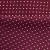 Креп стрейч Амузен, 85 г/м2, 19-2024 (темный рубин)/белый мелкий горох, шир.150 см - купить в Новошахтинске. Цена 220.50 руб.