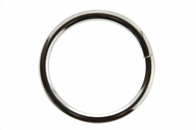 Кольцо металлическое d-38 мм, цв.-никель - купить в Новошахтинске. Цена: 4.94 руб.