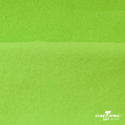 Флис DTY 15-0146, 240 г/м2, шир. 150 см, цвет зеленая свежесть - купить в Новошахтинске. Цена 640.46 руб.
