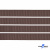 Репсовая лента 005, шир. 6 мм/уп. 50+/-1 м, цвет коричневый - купить в Новошахтинске. Цена: 88.45 руб.