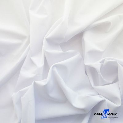 Ткань сорочечная Илер 100%полиэстр, 120 г/м2 ш.150 см, цв.белый - купить в Новошахтинске. Цена 290.24 руб.