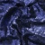 Сетка с пайетками №13, 188 гр/м2, шир.140см, цвет синий - купить в Новошахтинске. Цена 433.60 руб.