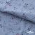 Ткань Муслин принт, 100% хлопок, 125 гр/м2, шир. 140 см, #2308 цв. 69 серо-голубой с цветком - купить в Новошахтинске. Цена 413.11 руб.