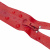 Молния водонепроницаемая PVC Т-7, 60 см, разъемная, цвет (820) красный - купить в Новошахтинске. Цена: 49.39 руб.