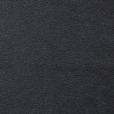 Флис DTY, 130 г/м2, шир. 150 см, цвет чёрный - купить в Новошахтинске. Цена 694.22 руб.