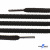Шнурки #106-09, круглые 130 см, цв.чёрный - купить в Новошахтинске. Цена: 21.92 руб.