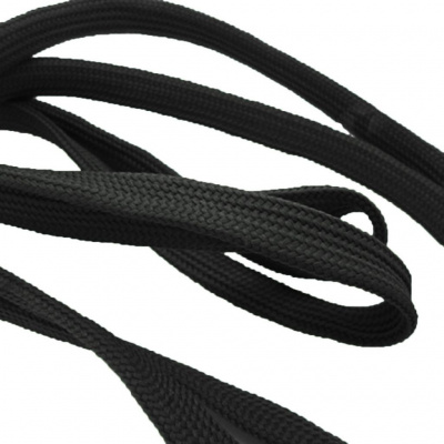 Шнурки т.5 110 см черный - купить в Новошахтинске. Цена: 23.25 руб.
